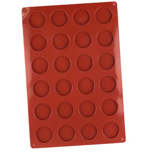 Round Bite-Size Silicone Mold – Candy Mini Discs