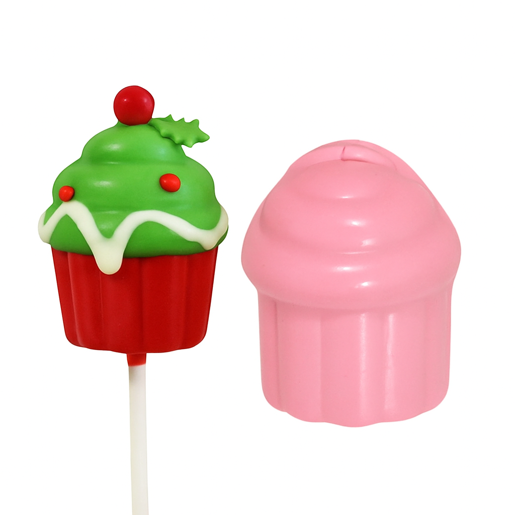 Classic Cupcake Cake Pop Mold | Makes Cupcake-Shaped Chocolate Pops