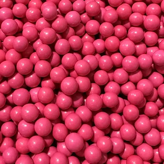 Pink Crispy Chocolate Candy Pearls – Cake & Cupcake Topping