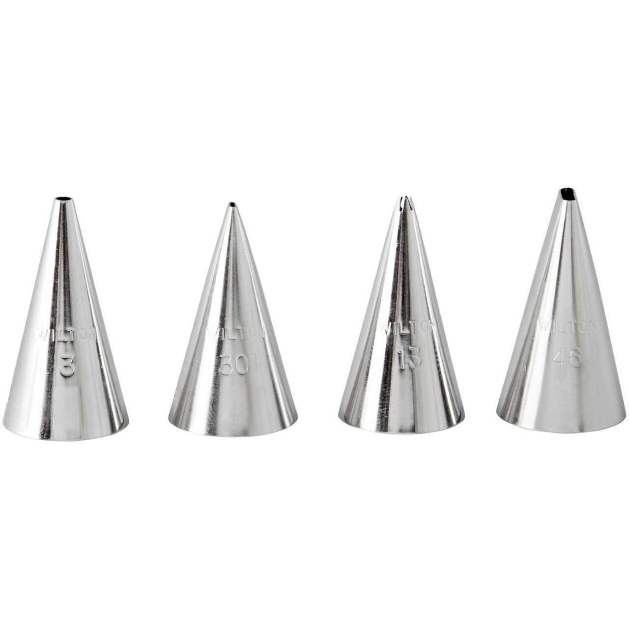 Writing Tip Set, 4 Piece Piping Tips