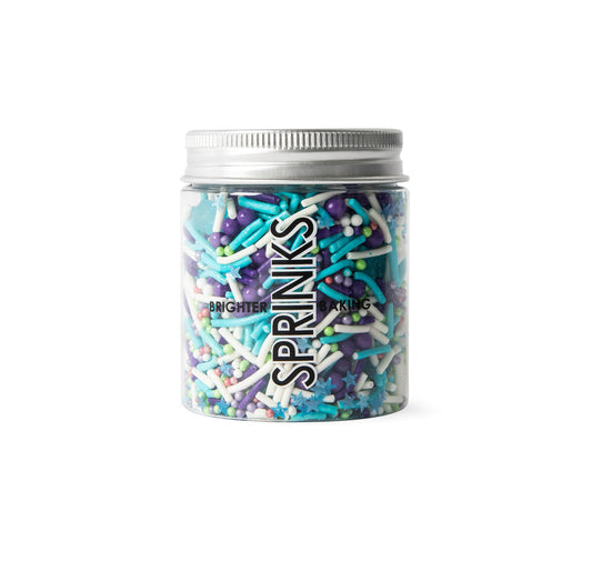 Sprinks Rock N Roll Blue Sprinkle Medley - 70g (2.5 oz)
