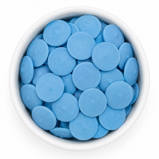 Merckens Chocolate Wafers - Blue