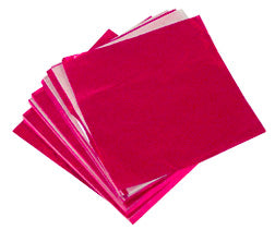 Foils 3in x 3in Red 125pk