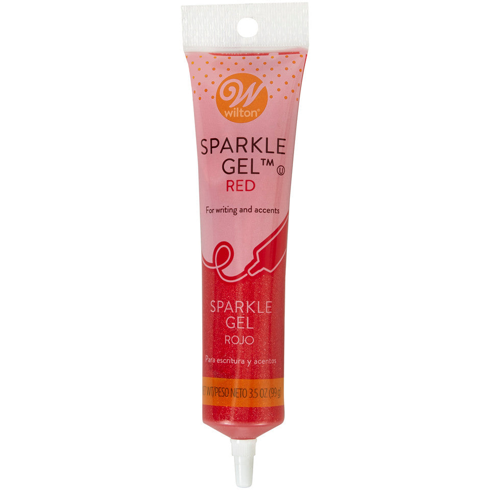 Red Sparkle Gel Icing