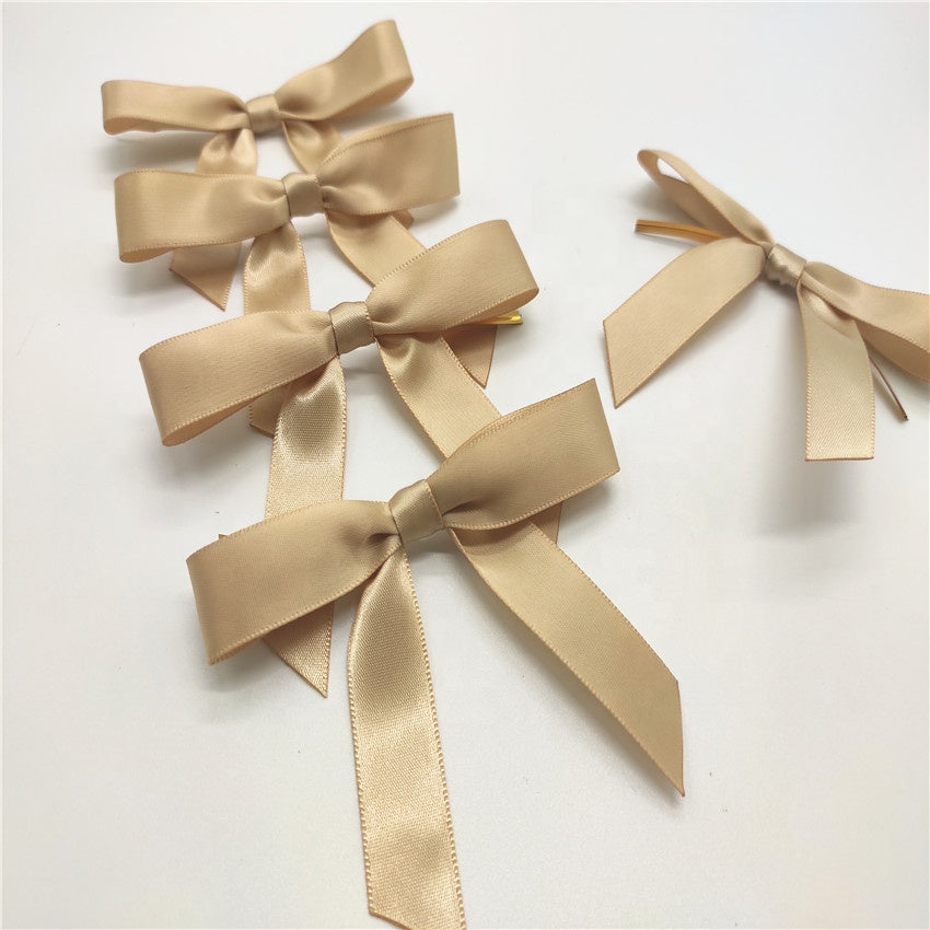 Small Bow Nude 10 Pk