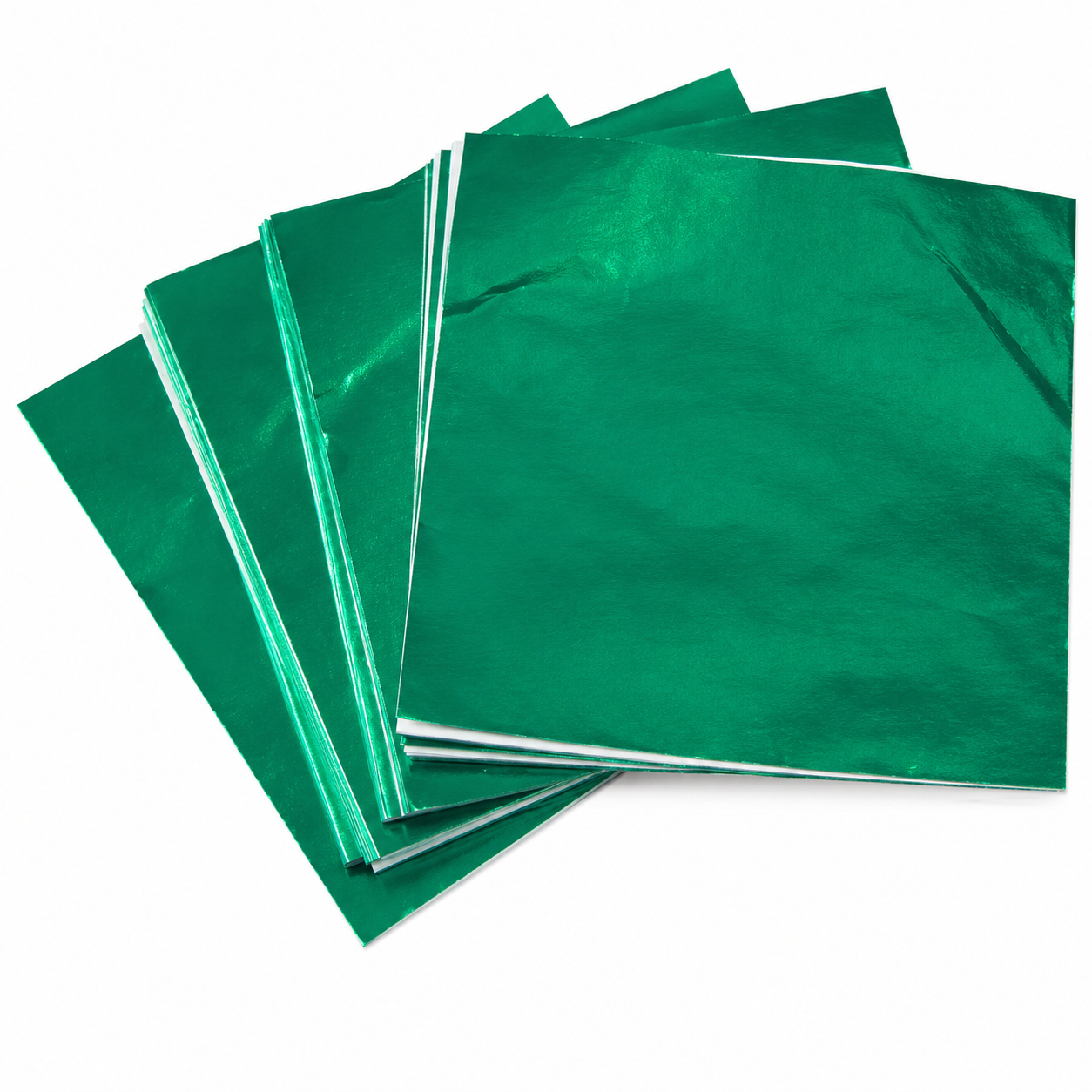 Dark Green Candy Wrappers 4x4 in – Chocolate Foils, 125 Count