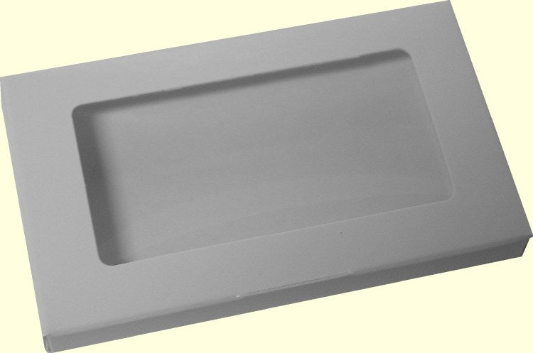 Chocolate Bar Business Card Favor Boxes with Window - 5 Count