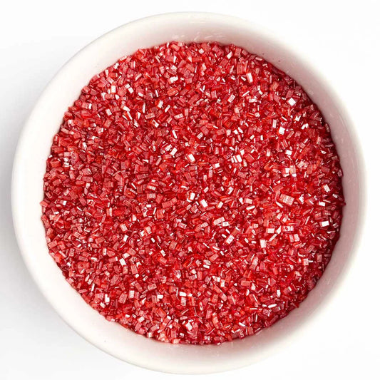 Red Coarse Sugar Crystals