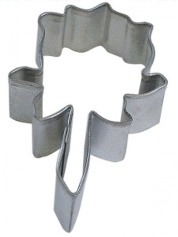 Rose Cookie Cutter 3in