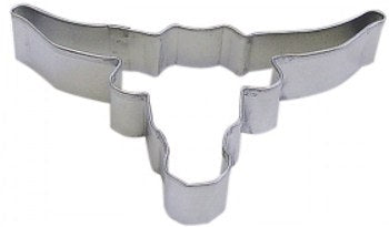 Longhorn Cookie Cutter 4in