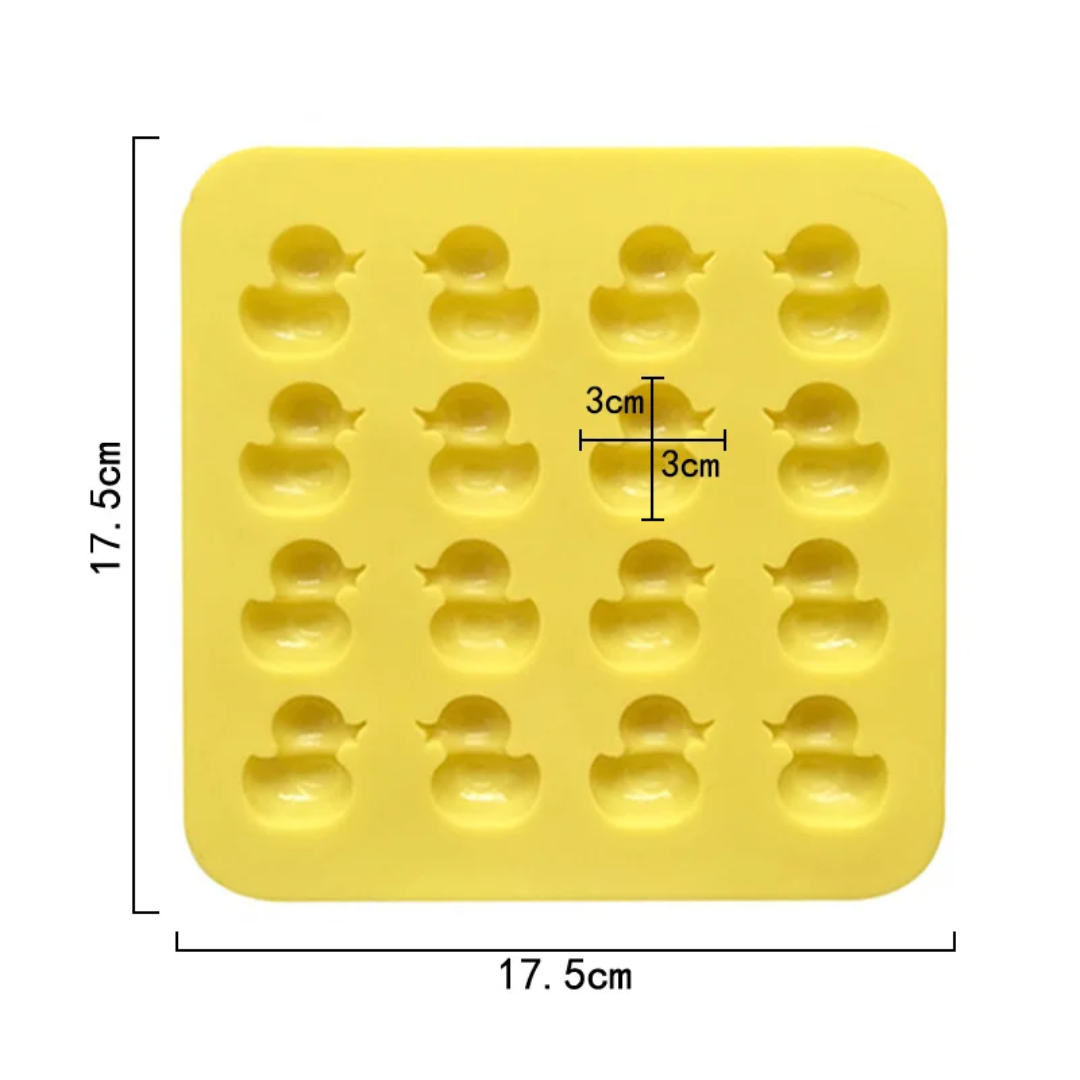 Mini Duck Silicone Chocolate Mold – 24 Cavity