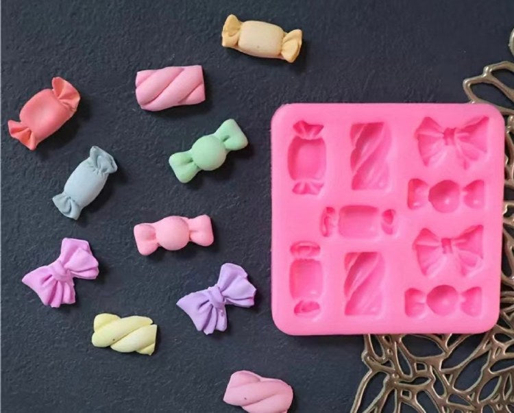 Silicone Candy And Bow Mold