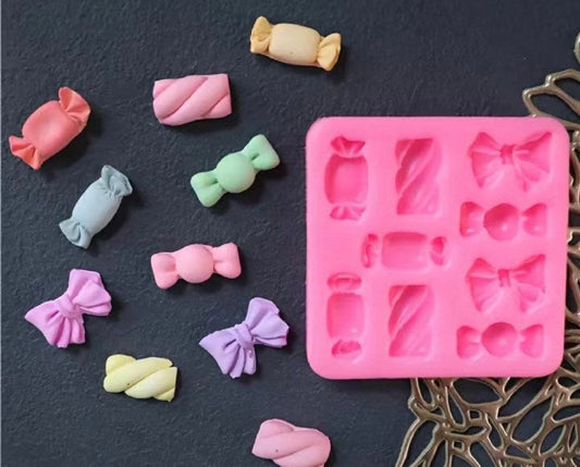 Silicone Candy And Bow Mold
