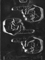 We're Number 1 Chocolate Candy Mold 3 Cavity