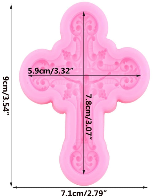 Communion Cross Fondant Mold