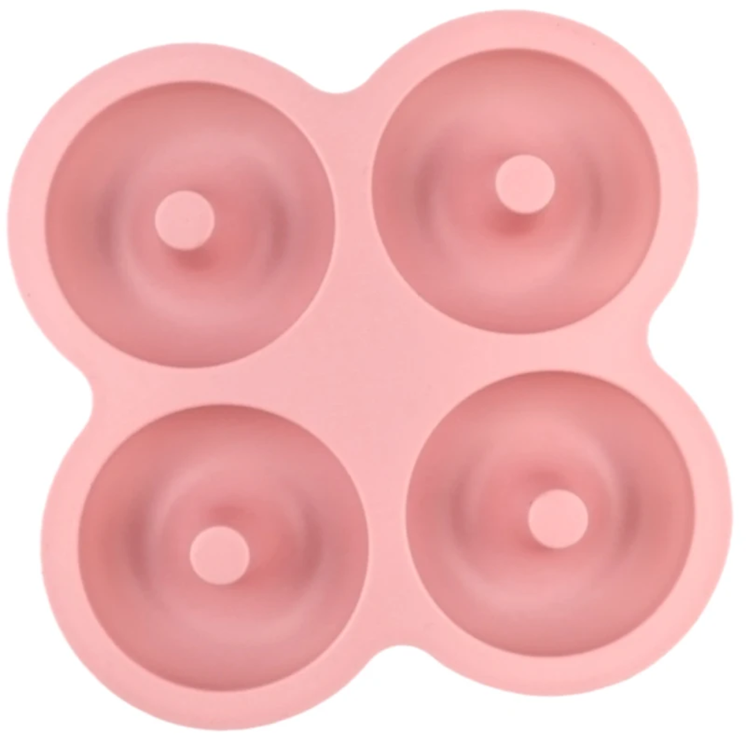 Full Size Donut Silicone Baking Mold – 4 Cavity