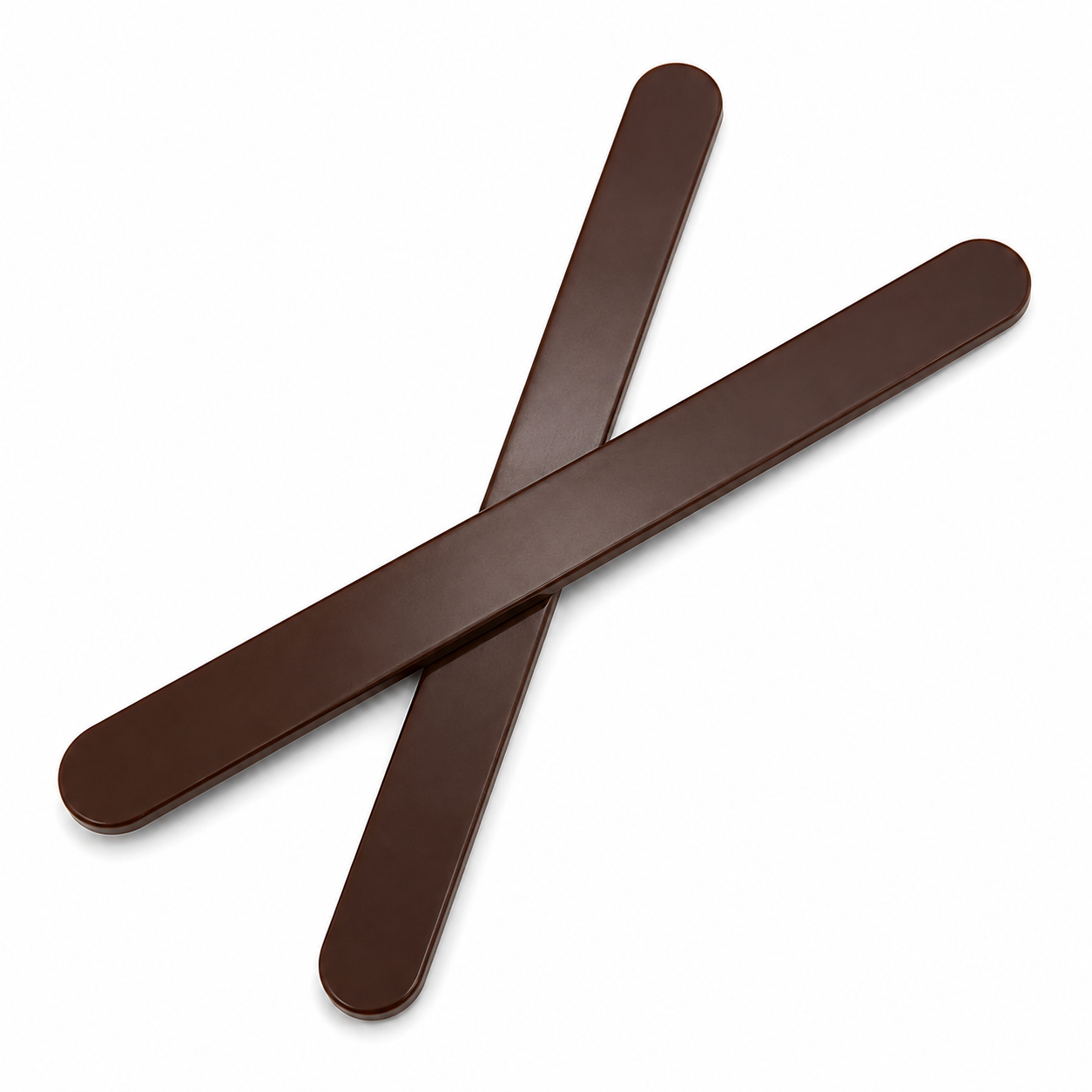 Acrylic Cakesicle & Popsicle Sticks Brown – 12 Count