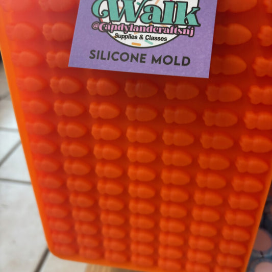 Carrot Gummy & Fondant Mold Silicone Easter Candy Mold
