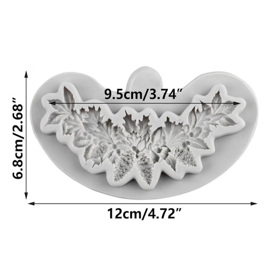 Christmas Pinecone Silicone Mold