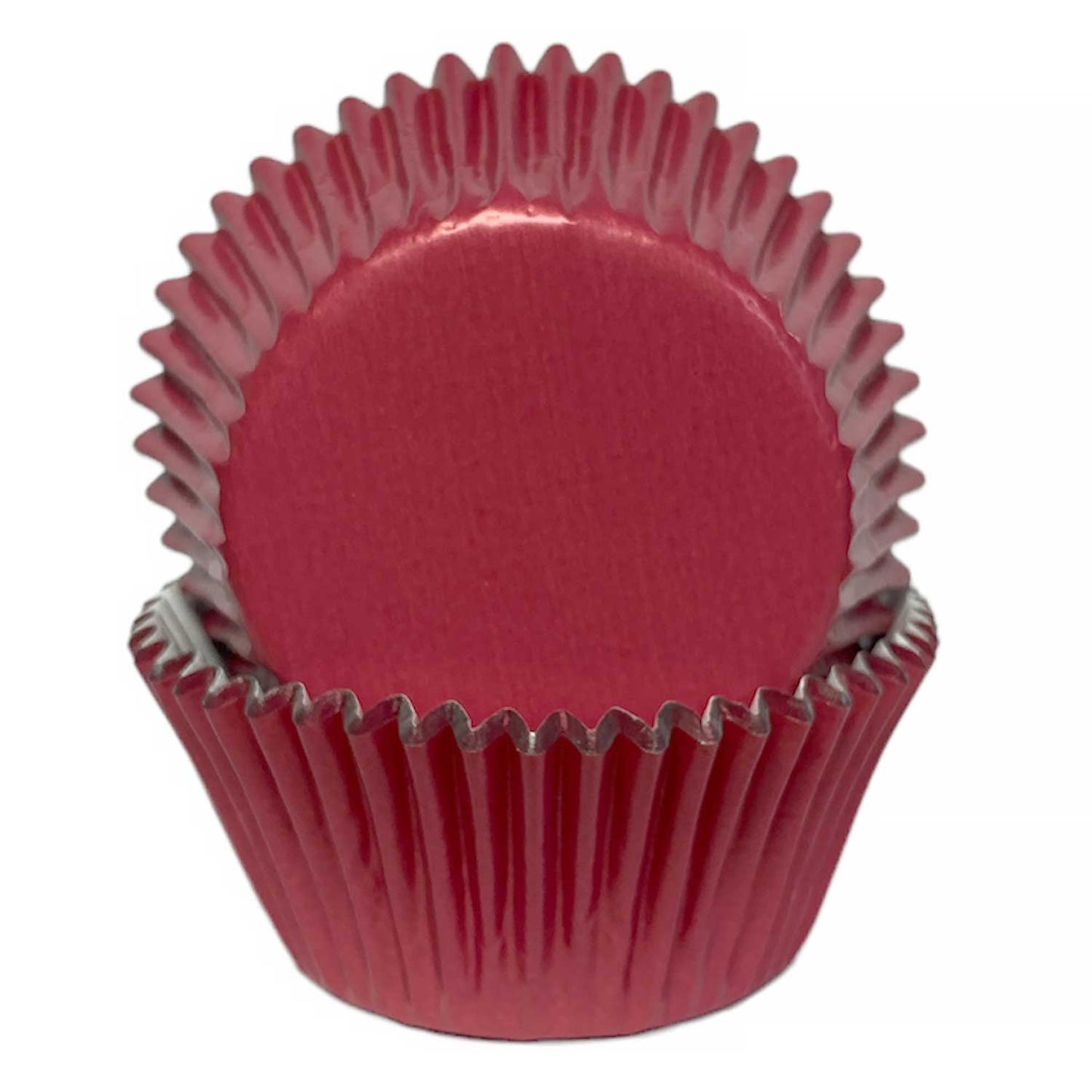 Dark Pink Foil Cupcake Wrappers 100 Count