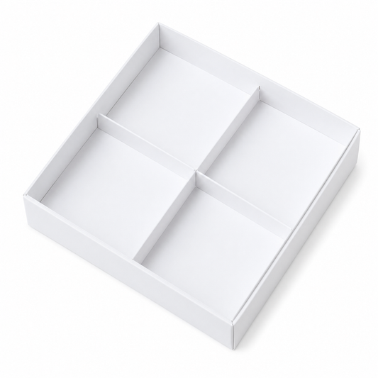 Clear Window Donut Treat Box – 4 Cavity