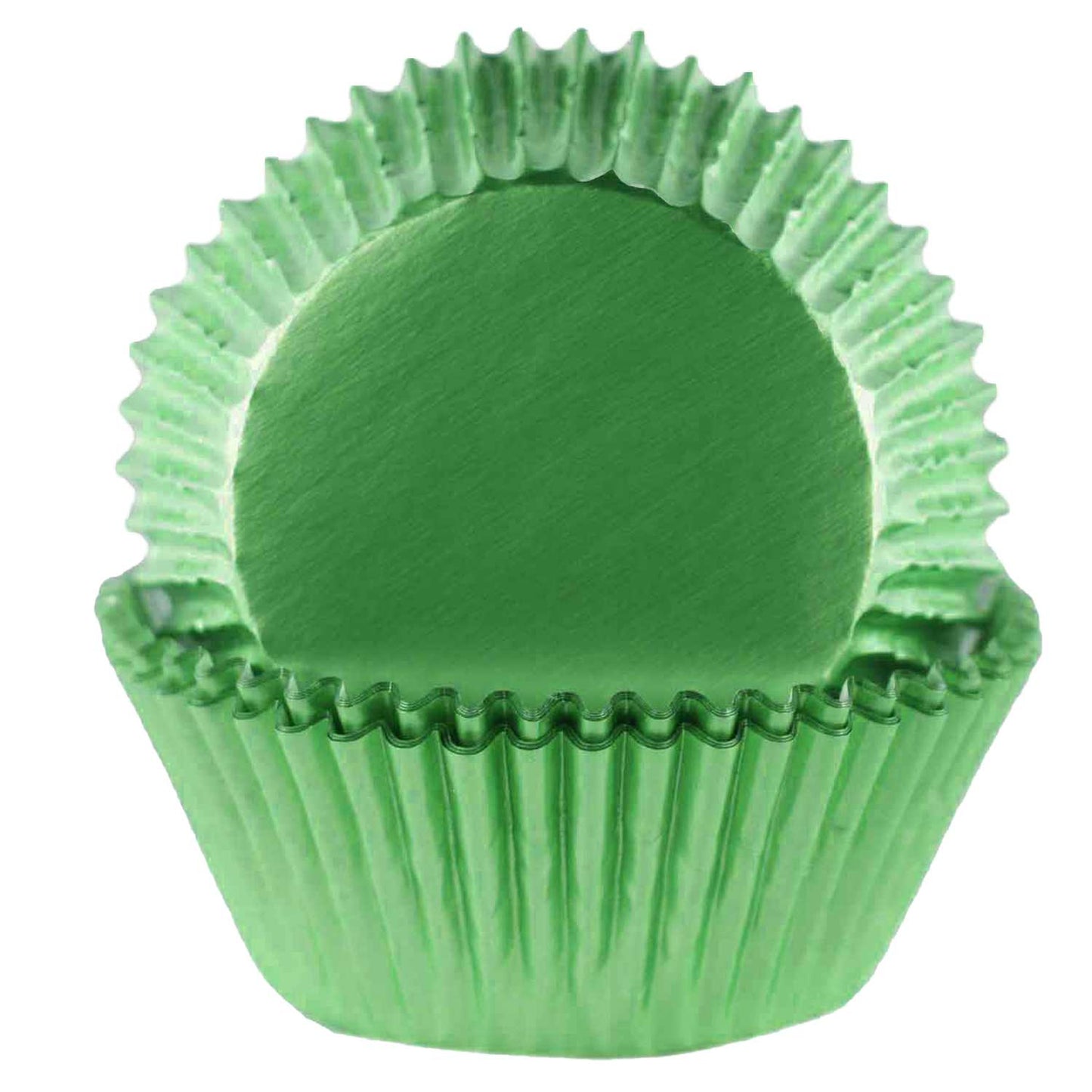 Light Green Foil Cupcake Wrappers 100 Count