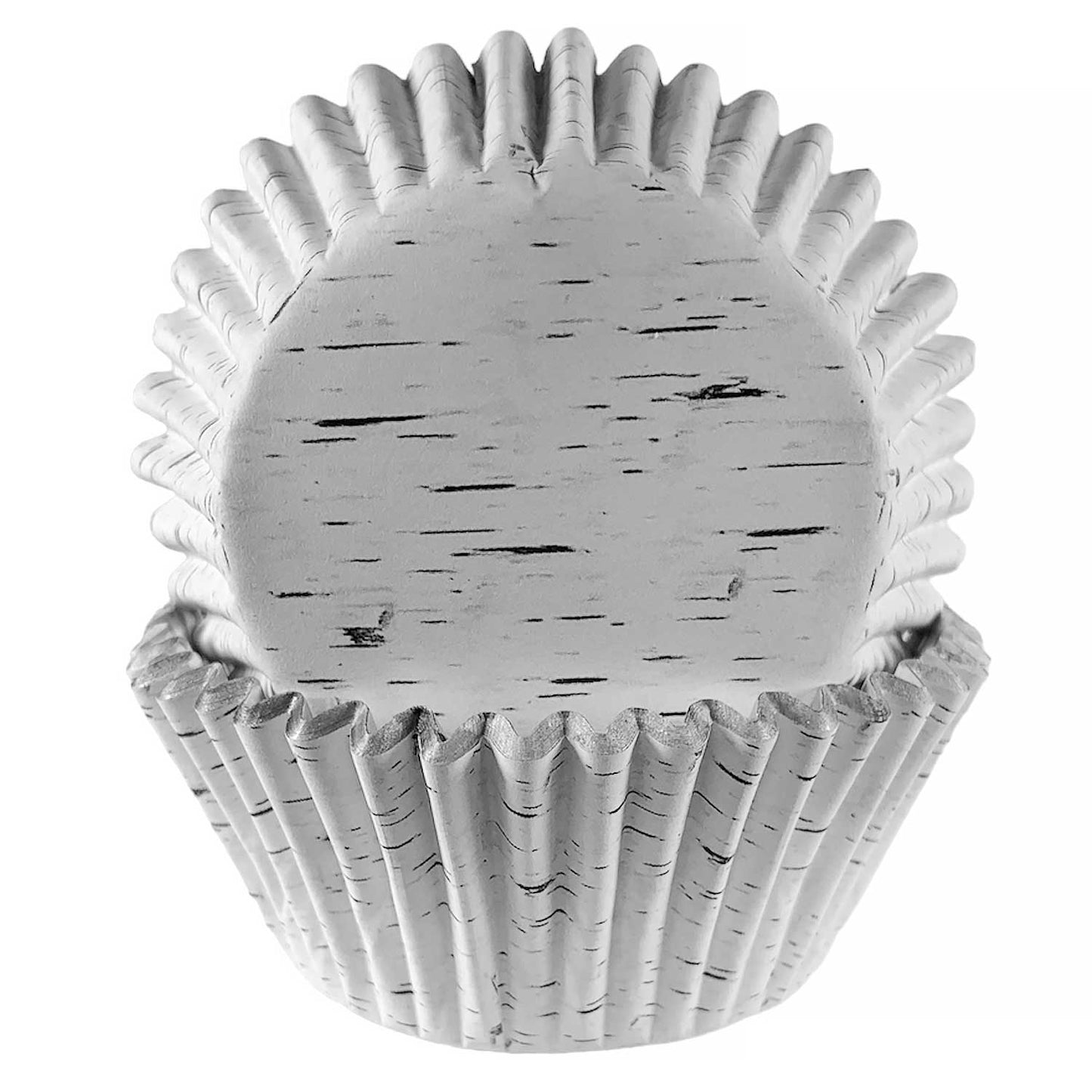 Birch Tree Bark Cupcake Wrappers 100 Count