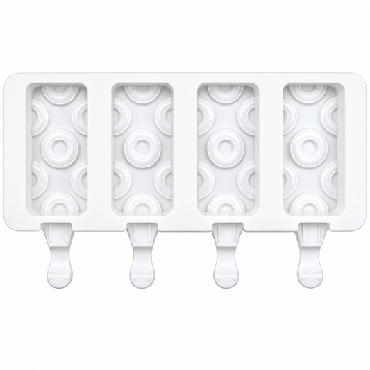 Donut Cakesicle Silicone Mold | 4 Cavity