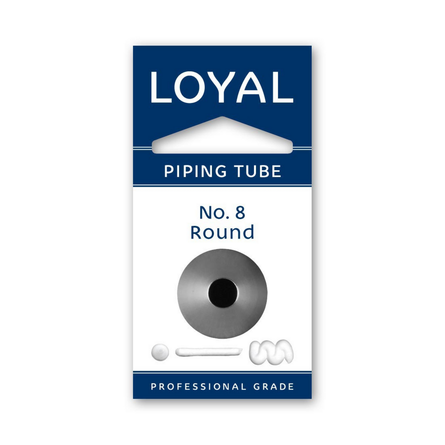 LOYAL Piping Tip No. 8 Round