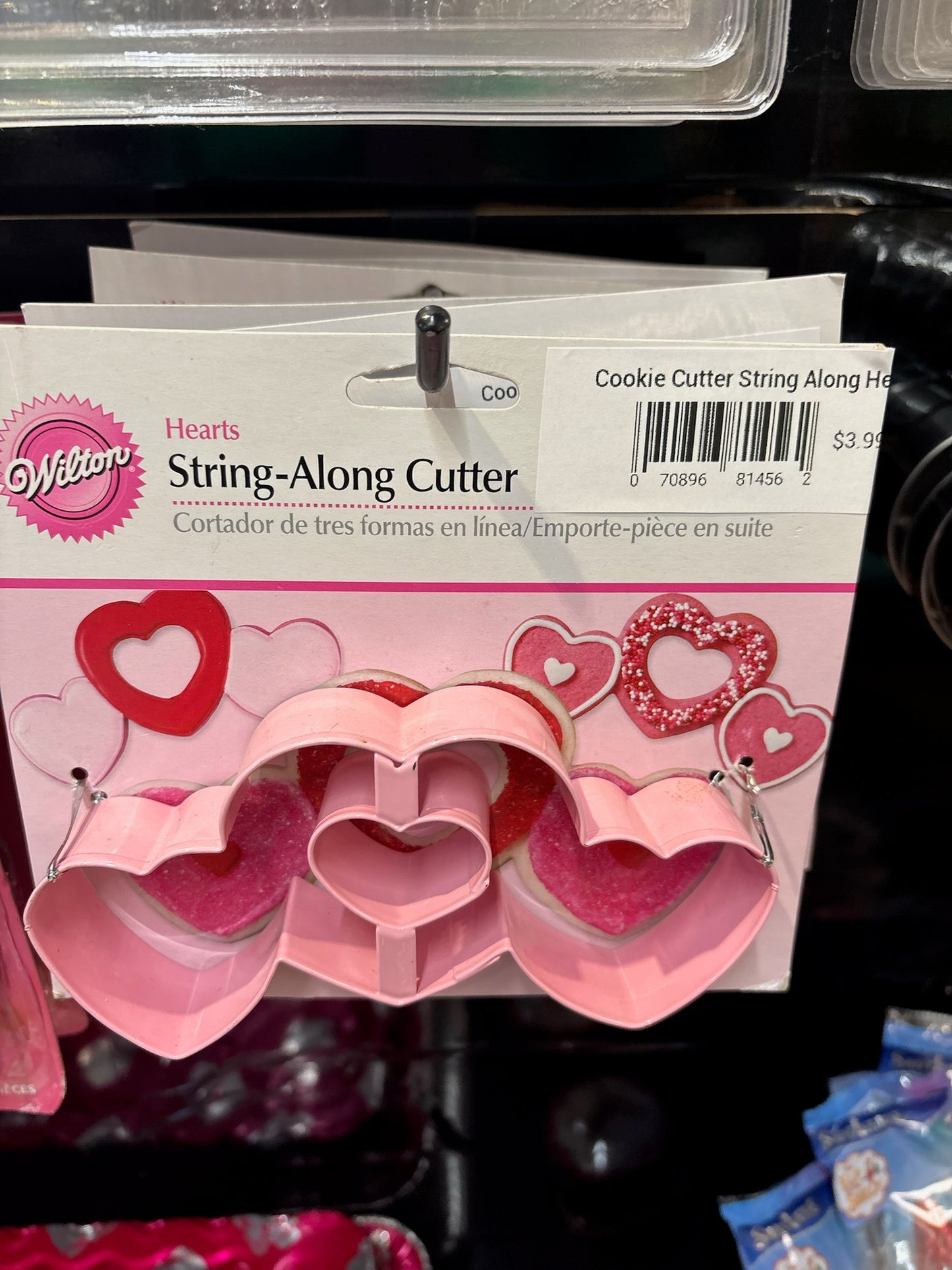 Hearts String Along Cookie Cutter