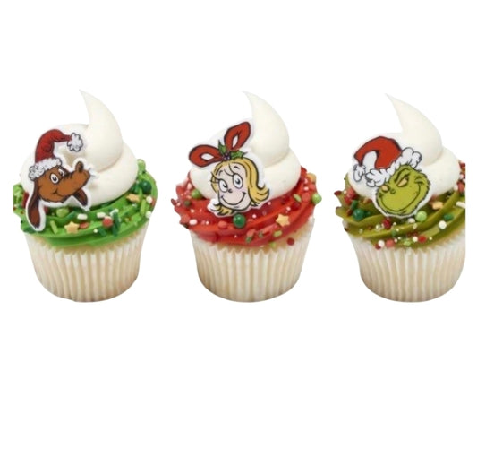 Grinch Rings 12pk