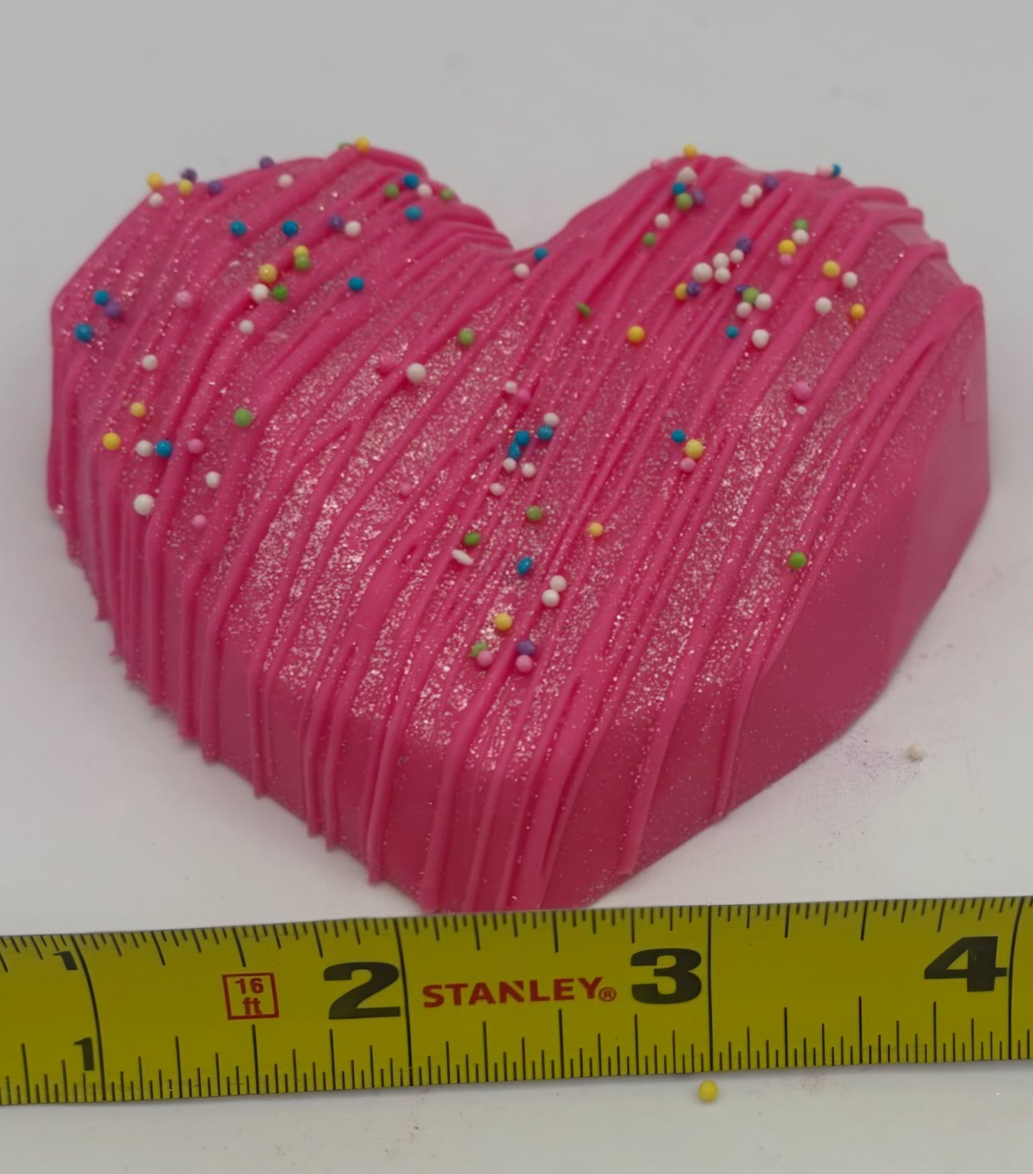 Breakable Geometric Heart Chocolate Mold – Food-Safe Plastic