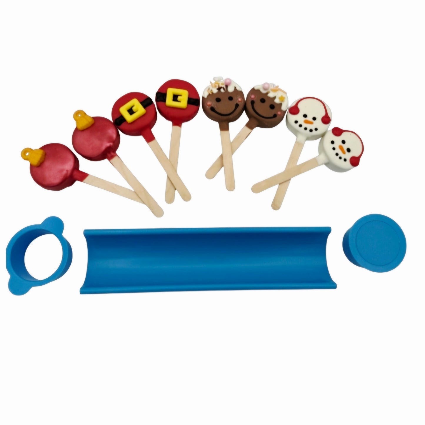 Cake Pop Mold and Tray Set