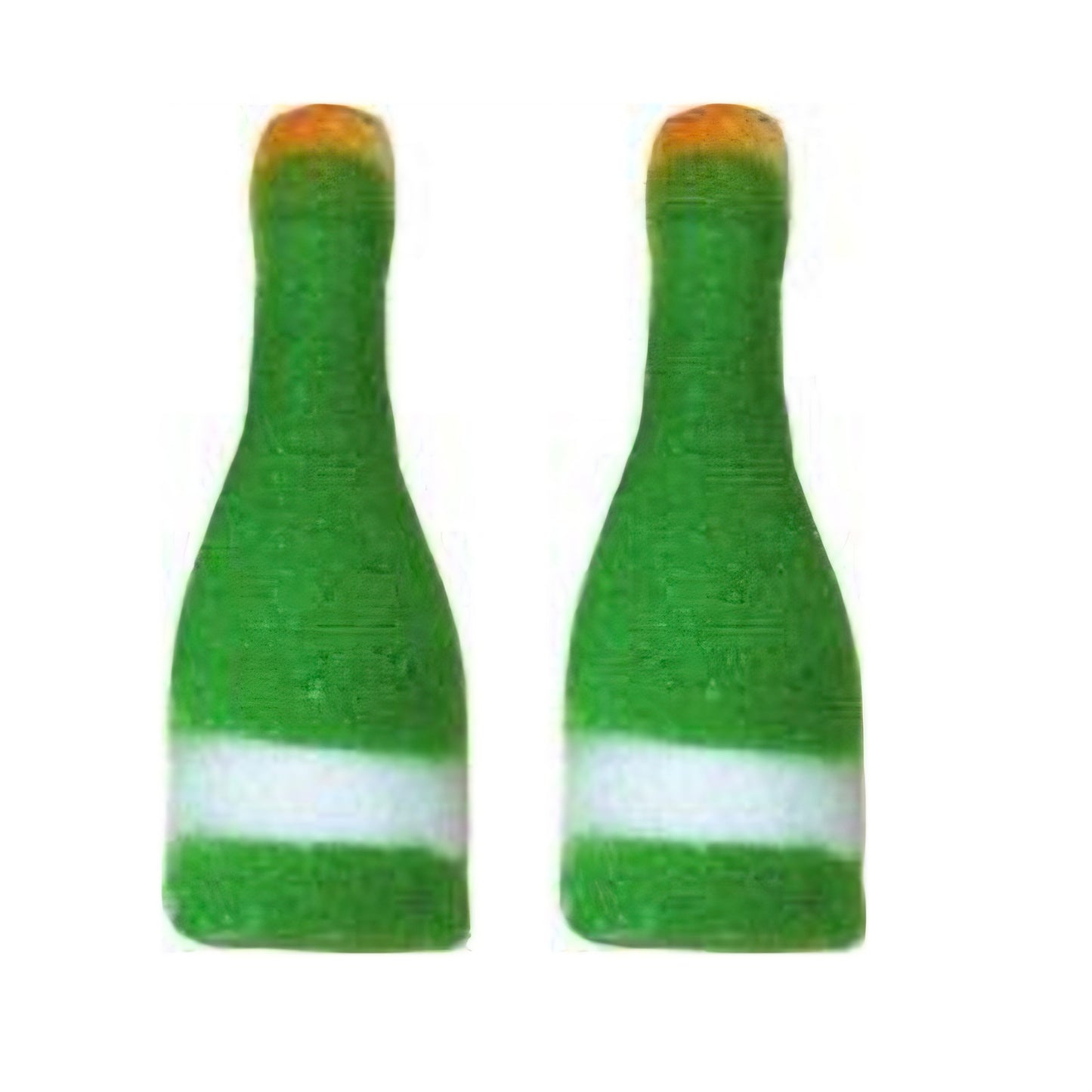 Edible Decorations Champagne Bottles 12 Count