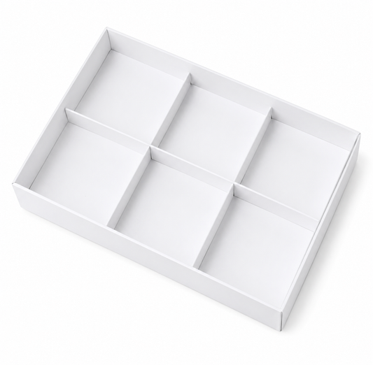 Clear Window Donut Treat Box – 6 Cavity