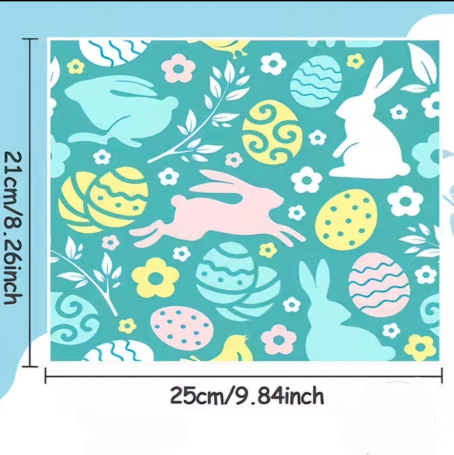 Easter Bunny Wax Paper 25 Count
