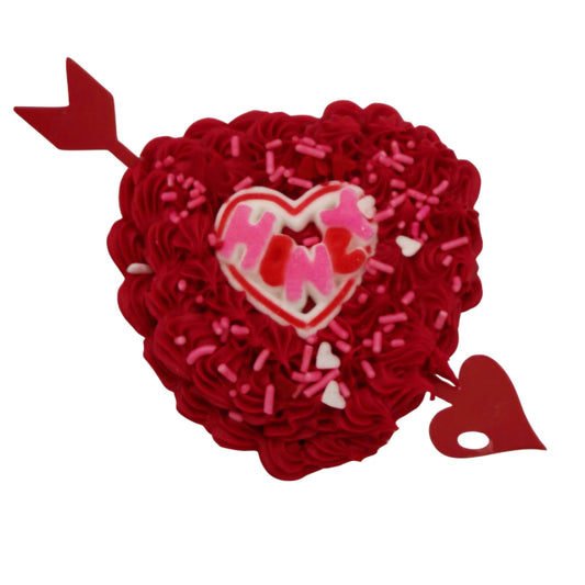 Cupid’s Arrow Heart Cupcake Toppers – Set of 4