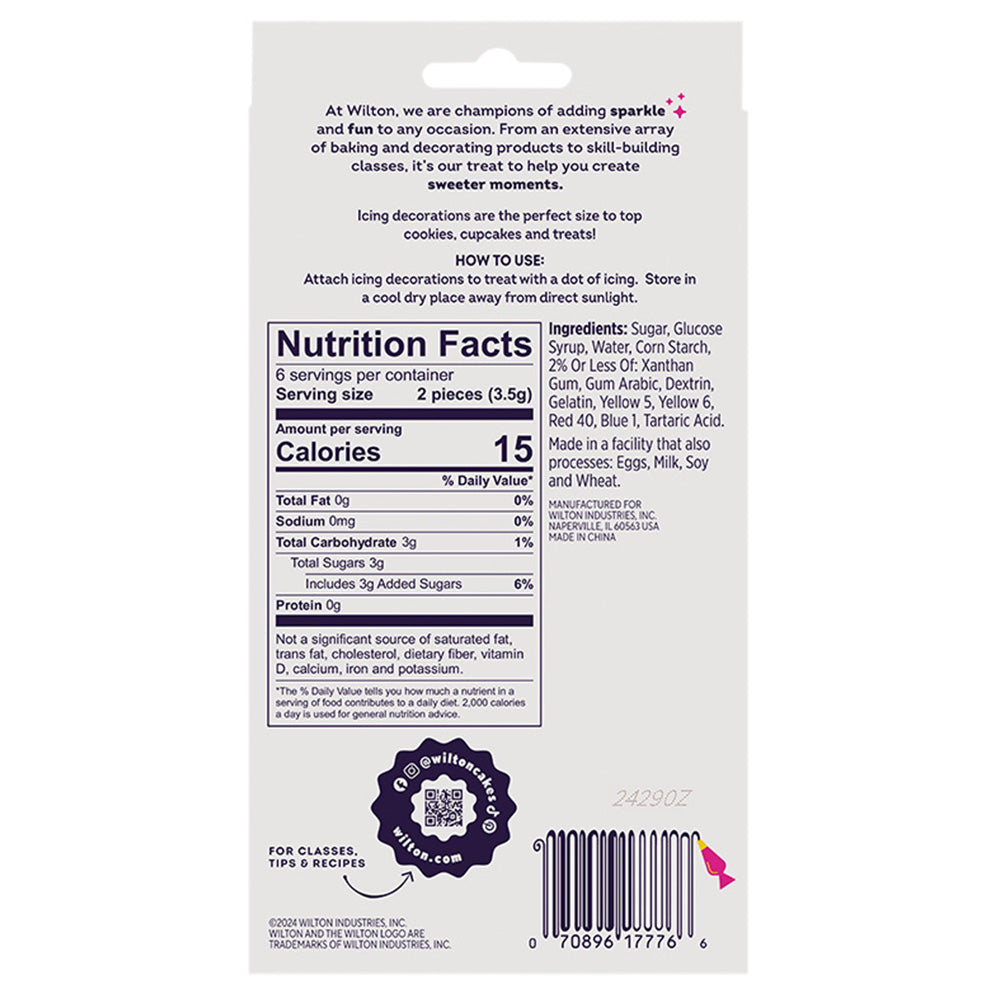 Edible Decorations Easter Bunny 12 Count