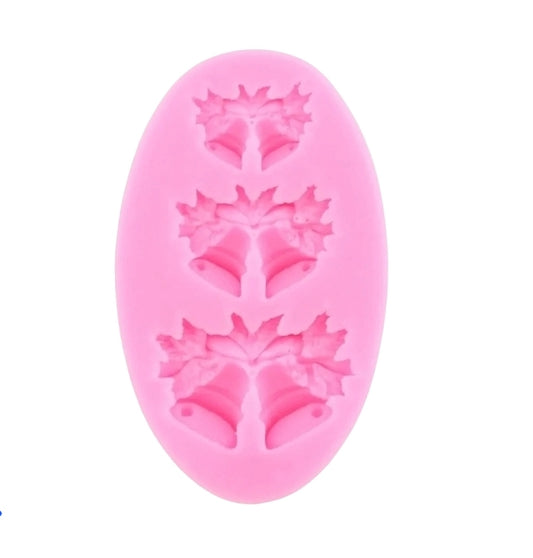 Christmas Bells Silicone Mold