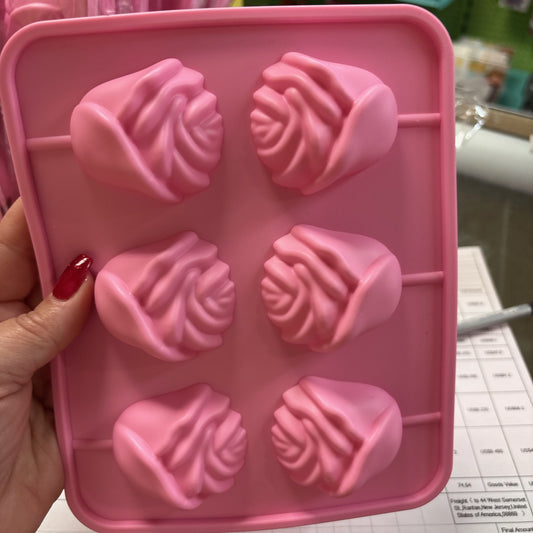 Chocolate Rose Pop Silicone Mold