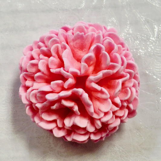 Gum Paste Carnation 2in Pink 2-Count