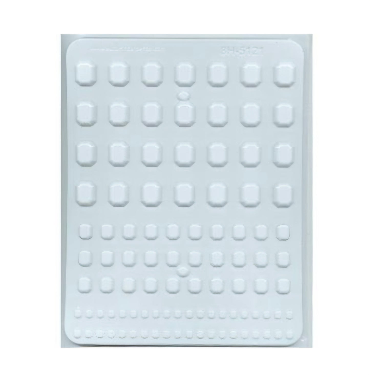 Hard Candy Mold Rectangle Gem Mix