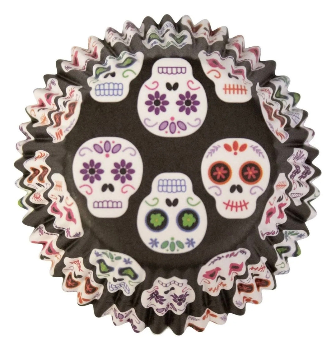 Cupcake Liners Standard Day Of The Dead 24-Count