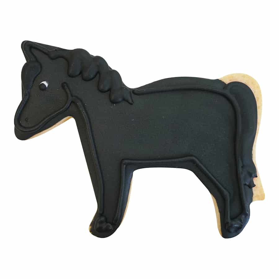 Horse Cookie Cutter 4in