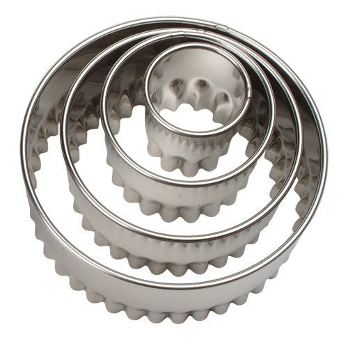 ATECO Round Cutter Fluted Edge 1 1/2in