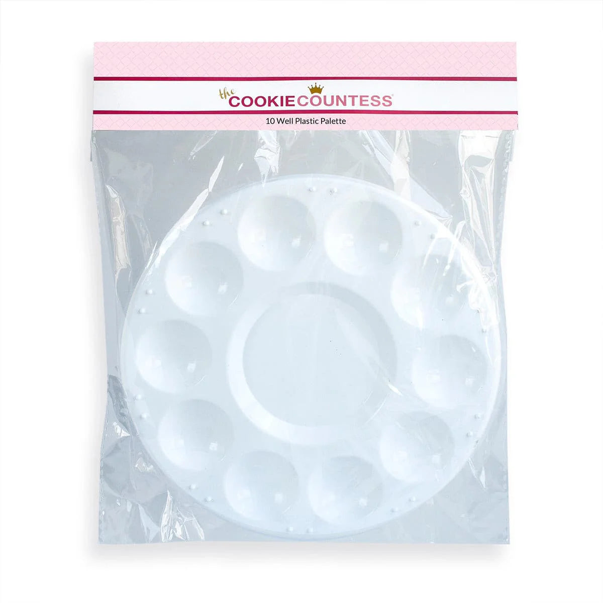 Cookie Countess Round Paint Palette