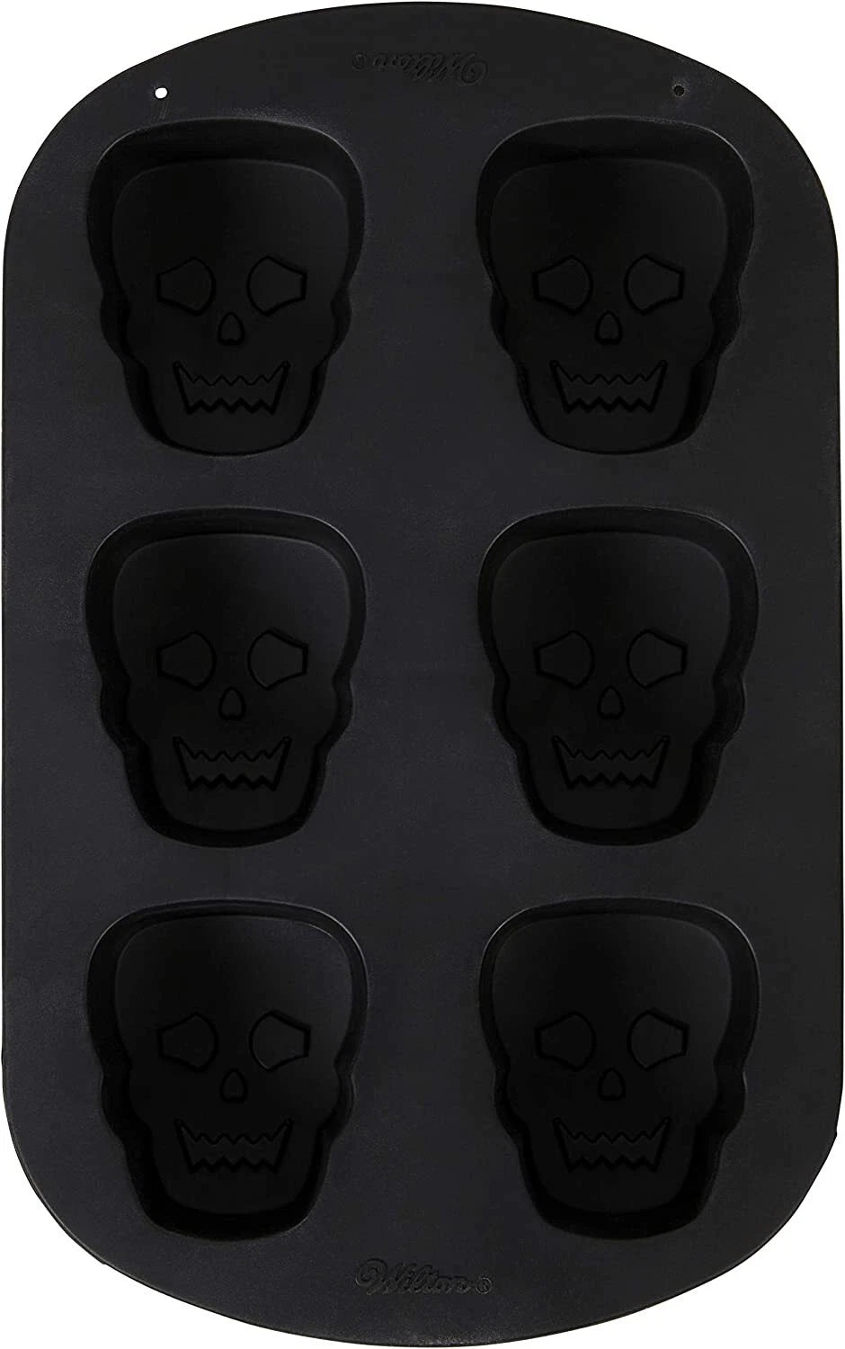 Wilton Halloween Skull Silicone Mold – 6 Cavity