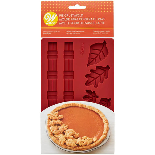 Autumn Pie Crust Mold