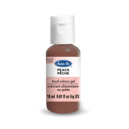 Satin Ice Food Color Gel 0.61 fl oz Peach