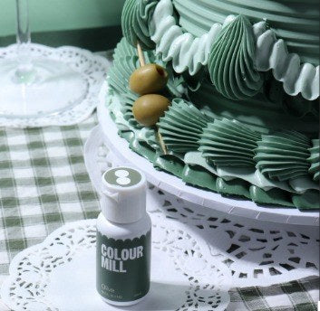 Colour Mill Oil Based Food Coloring 20ml Olive